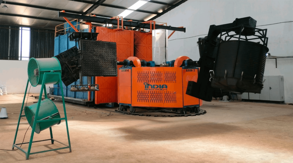 Bi Axial Rotational Moulding Machine, Bi-axial Rotational Moulding ...